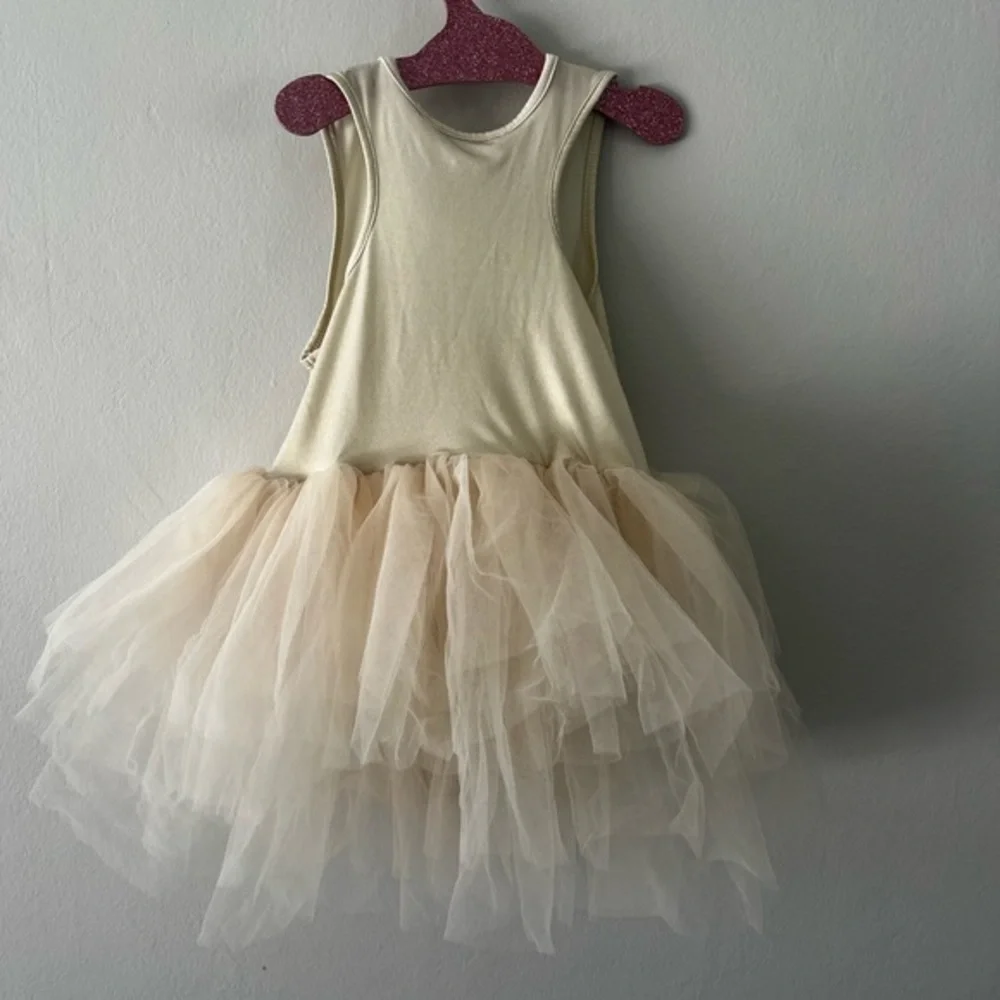 NWT Authentic iloveplum metallic tutu - goldy - size 8Y